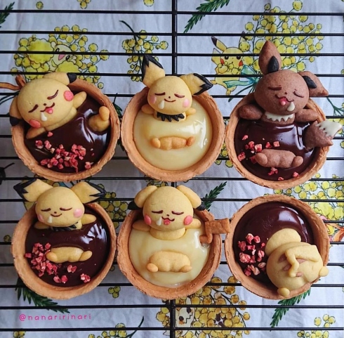 生チョコ風呂ピカチュウ