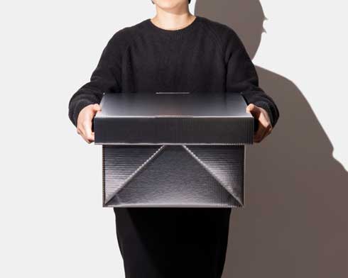 ダンボール箱 水も入れられる ハイスペック CARTON 2.0 アイザック コクヨ