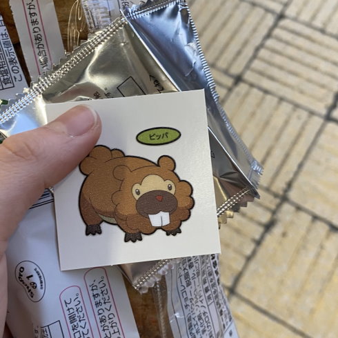 ポケモンパンのナエトルシールがほしい親友とのLINE