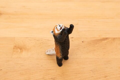 レッサーパンダのフィギュア