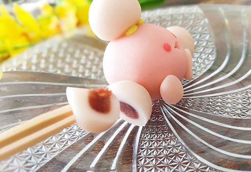 和菓子のワタッコ・中にはあんこ