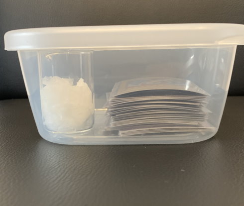 山反りになってしまったカードの直し方