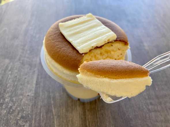 【PR】 ファミリーマート ／ スフレ・プリン ホットケーキなスフレ・プリン 新発売 コンビニスイーツ