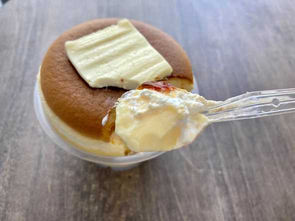 【PR】 ファミリーマート ／ スフレ・プリン ホットケーキなスフレ・プリン 新発売 コンビニスイーツ