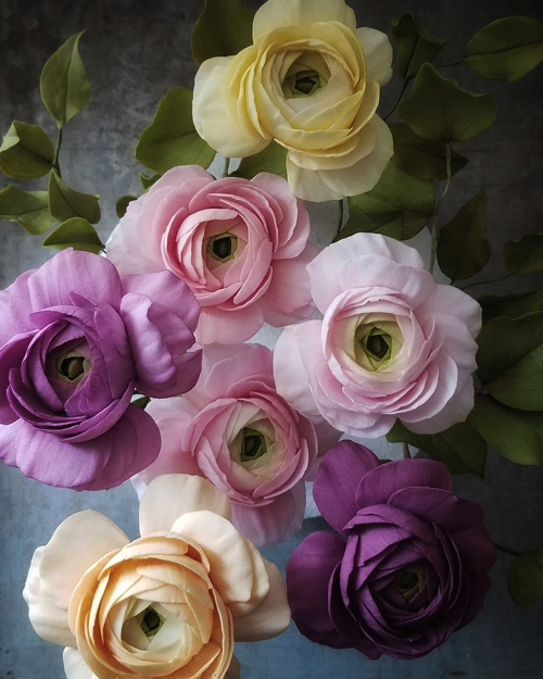 本物の花のようなシュガーフラワー