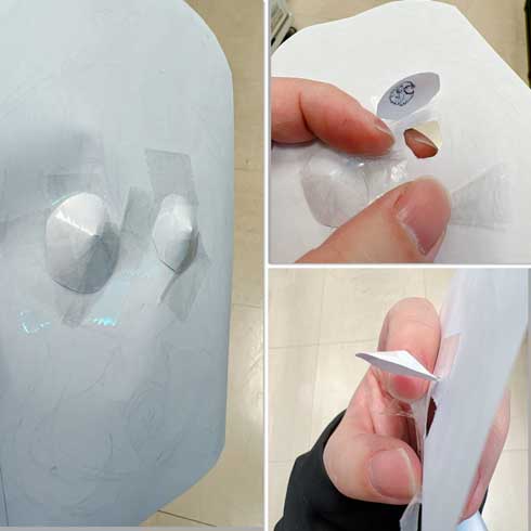 落書き イラスト 視線 ついてくる 目が合う 絵 作り方 原理