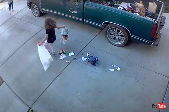 ごみ捨てで起きたハプニング