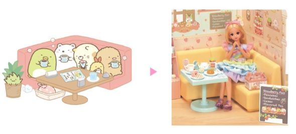 すみっコぐらしカフェへようこそ