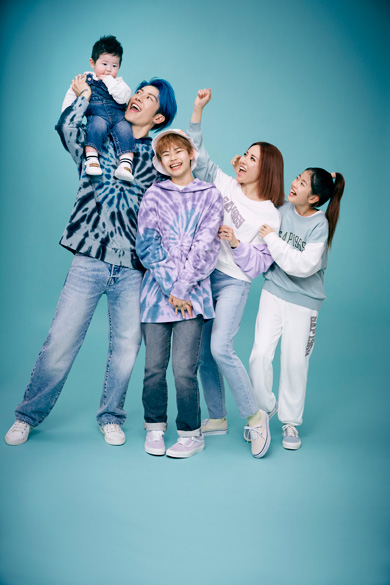 MIYAVIの家族ショット