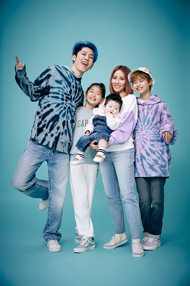 MIYAVIの家族ショット