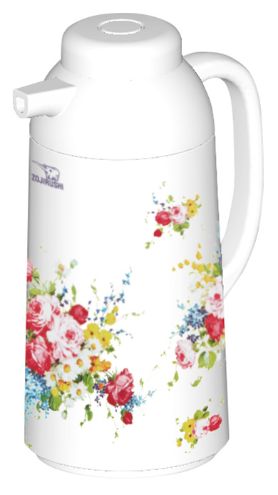 象印のレトロな花柄ポットを再現したカプセルトイが登場