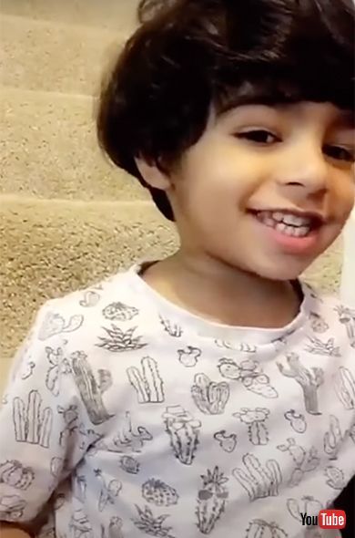 キッチンが言えない男の子 boy kitchen chicken 発音練習