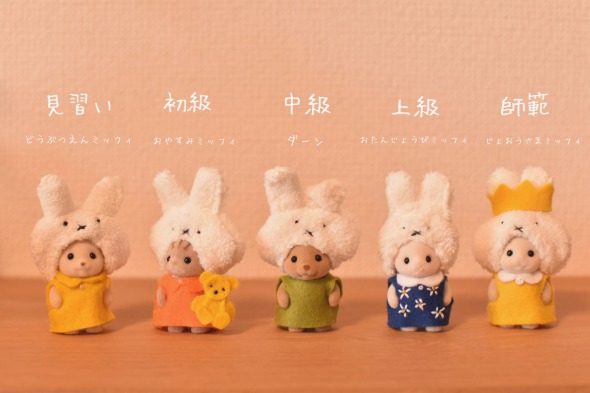 ミッフィ　シルバニア　修行