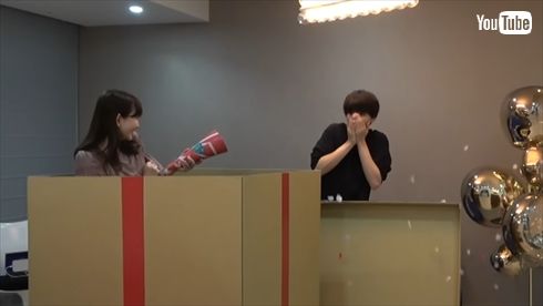 小嶋陽菜の登場に驚くはじめしゃちょー