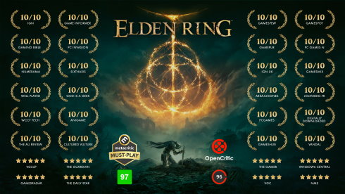 ELDEN RINGの海外レビュースコア画像