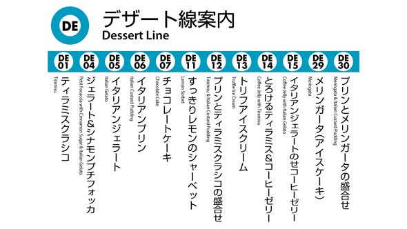 サイゼリヤ メニュー番号 地下鉄 路線図