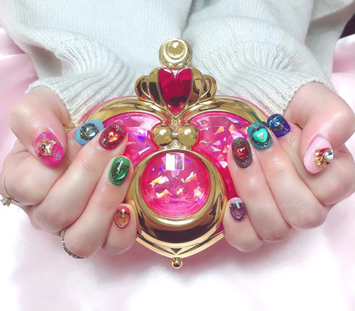 10戦士ネイル別アングル