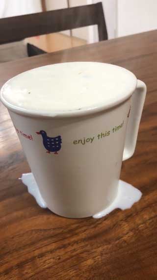 ゴリラ チョコ ホットミルク 溶かす 思ったんと違う ターミネーター