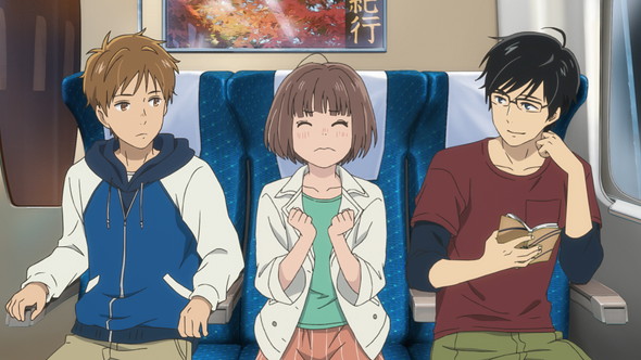 「ブルーサーマル」物語の中心となる3人