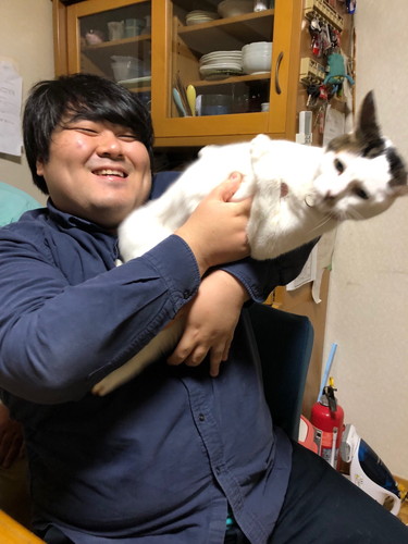 笑顔ねこ