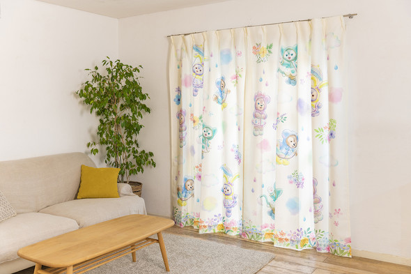 カーテン ダッフィー＆フレンズ ディズニーシー ビューティーフルレイニーデイズ 12147_1.jpg