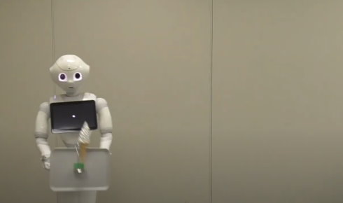 ロボットの謝罪台数と納得度の調査