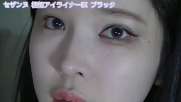 ひなちゃん5しゃいのメイク