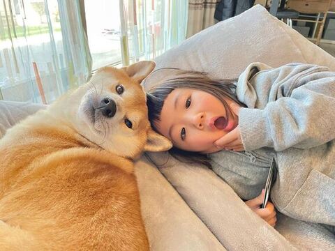 振り返るこたろうくん