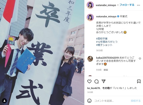 渡辺美奈代と矢島名月