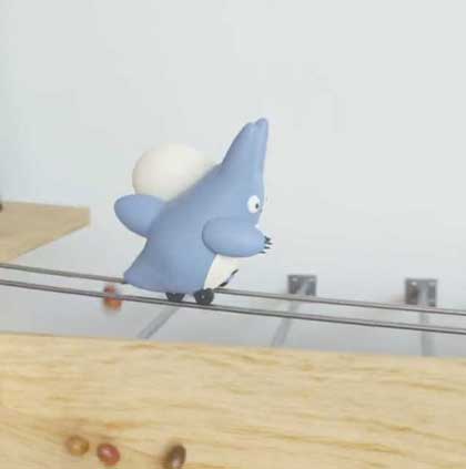 無限 風のとおり道 演奏装置 CG ジブリ となりのトトロ