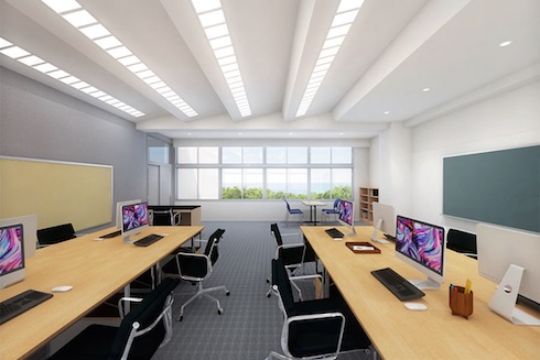 開放的なオフィススペース