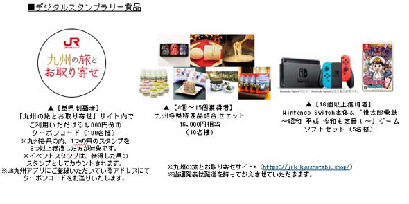 JR九州 桃鉄 コラボ SL桃鉄号 スタンプラリー 桃鉄の旅inJR九州