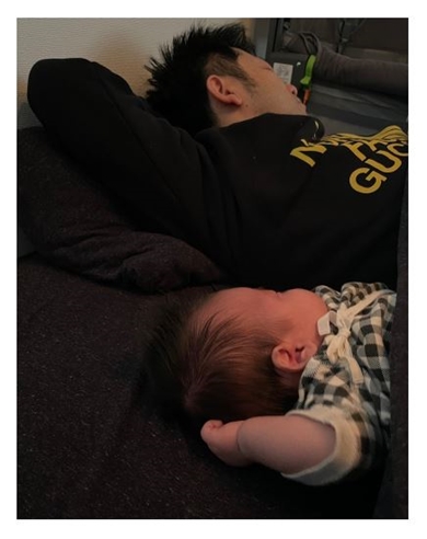 だいたひかるの家族ショット