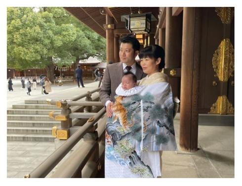 お宮参りしただいたひかる