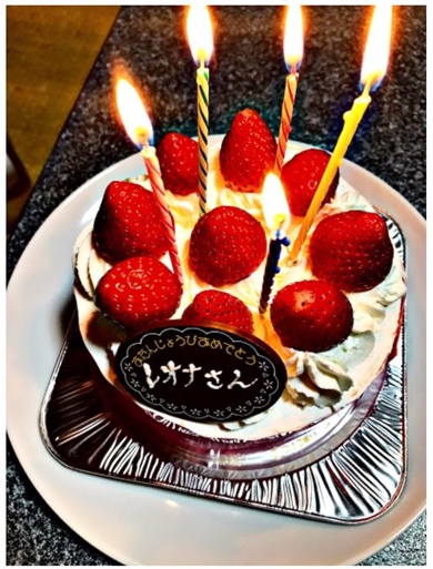 誕生日を迎えた広田レオナ