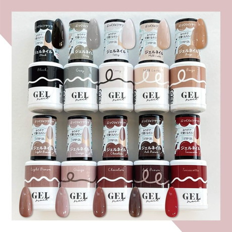 ダイソージェルネイル カラーチャート スウォッチ