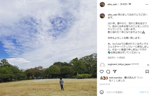 相武紗季の子ども