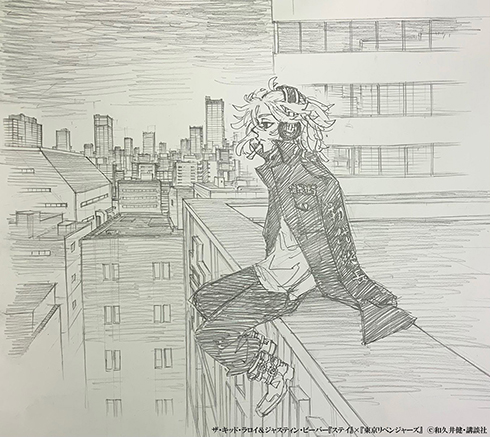 和久井健さんの描き下ろしイラスト