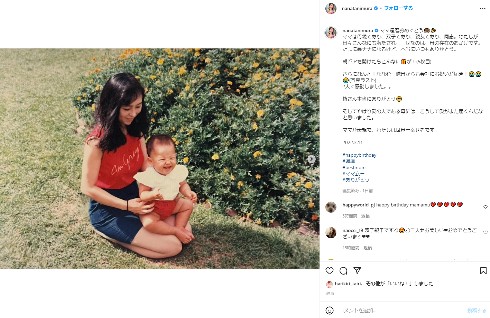 谷村奈南と母親