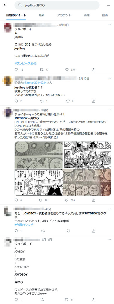 ONE PIECE ワンピース joydboy