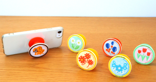 アデリアレトロ スマホグリップ