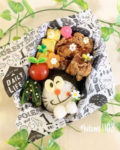 ピカチュウの感謝状弁当
