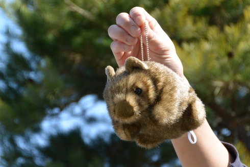 ウォンバットボールチェーン