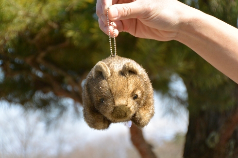 ウォンバットボールチェーン