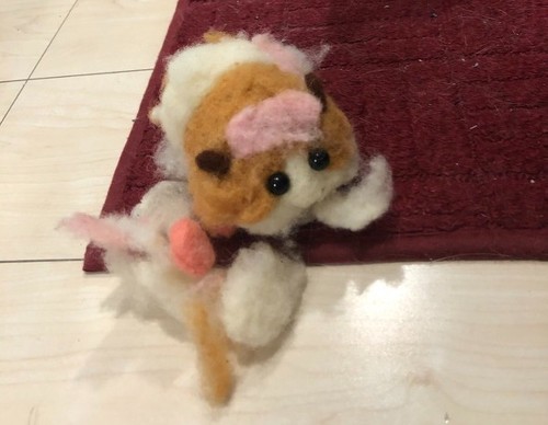 無残な姿のモルカーと