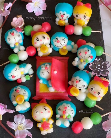 ドラえもん ドラミちゃん お団子