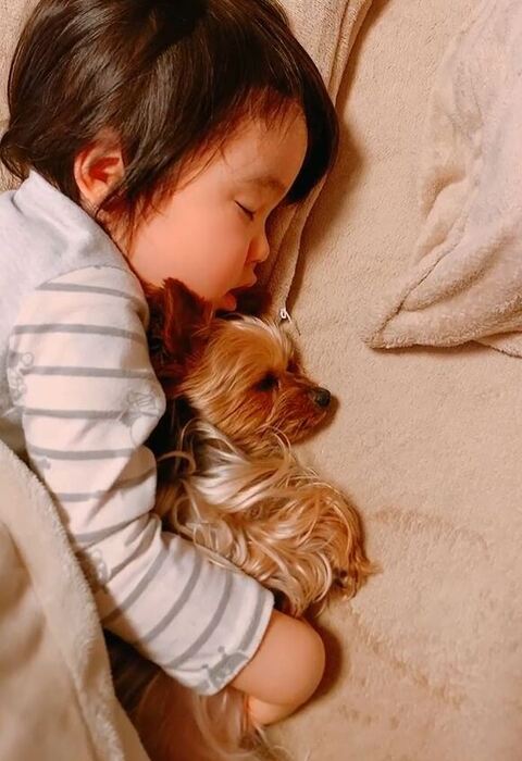 目を開けたのあちゃん