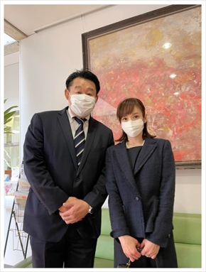 花田虎上さんと妻