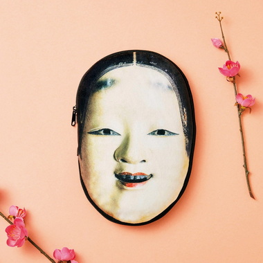 能 化生の面コスメポーチ