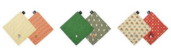 能 能装束リバーシブルハンカチ